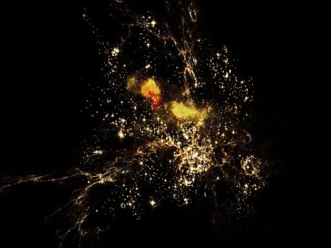 Space Texture Illustration