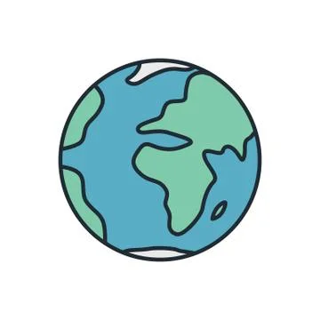 Space theme illustration Stock Illustration