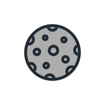 Space theme illustration Illustrazione stock