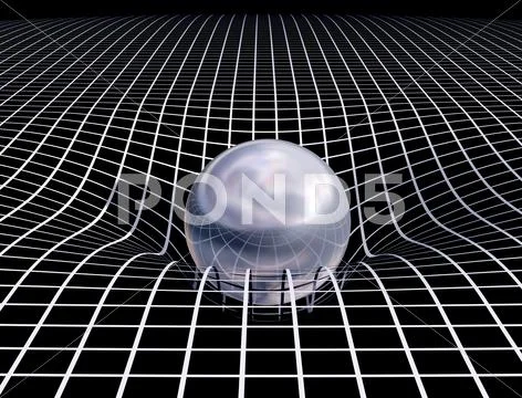 Space time continuum Stock Illustration