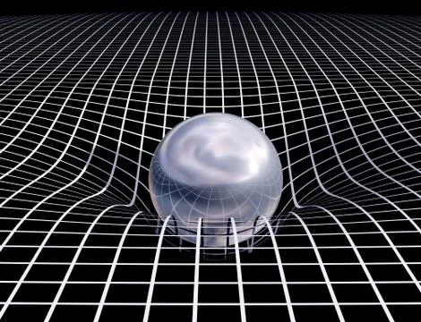 Space time continuum Stock Illustration