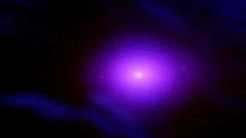 Space Time Lapse In Blue Violet Tones Vidéo 102126238