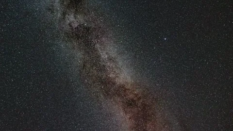 Space time lapse video. Milky Way and starry sky timelapse Stock Footage 285499084