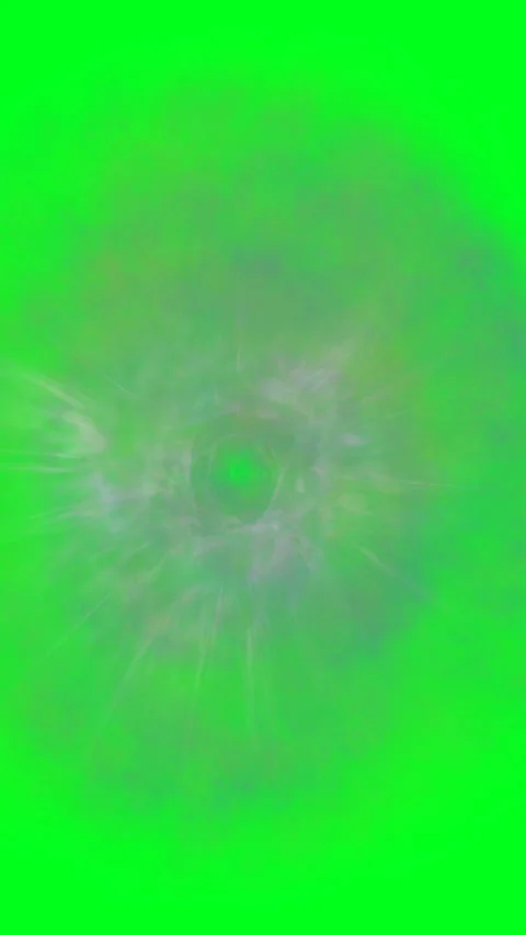 Space Time Vortex Tunnel on green screen... | Stock Video | Pond5