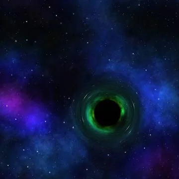Space time warp singularity An illustration of a space time warp singulari... Foto stock
