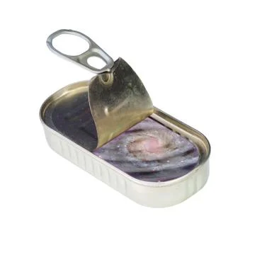 Space in tin Stock Photos