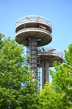 Space towers Stock Photos