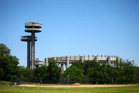 Space towers Stock Photos