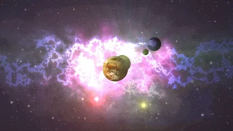 Space Travel Stock Footage 128312383