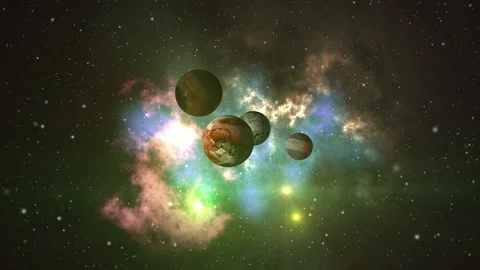 Space Travel Stock Footage 128691517