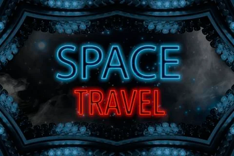 Space travel Stock Illustration