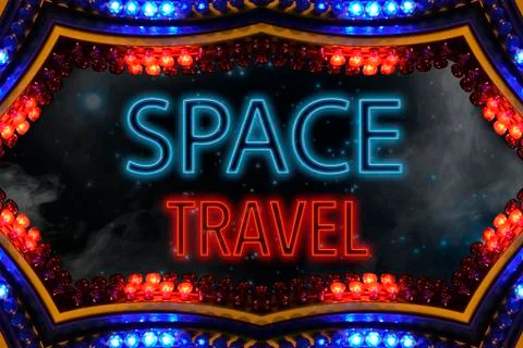 Space travel Stock Illustration