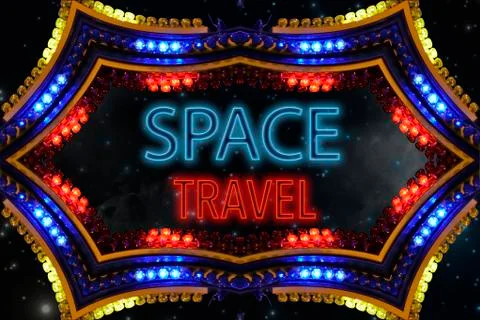 Space travel Stock Illustration