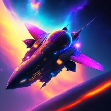 Space travel Illustrazione stock