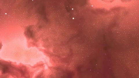 Space travel, red nebula. Loop able Stock Footage 76202026