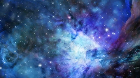 Space Travel, Space Exploration, Galaxy 010 - 4K Stock Footage 45138519