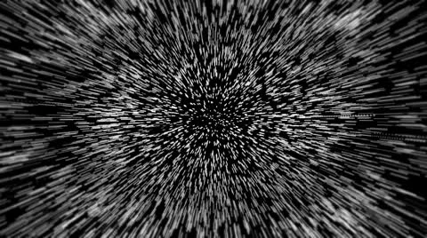 Space travel through nebula Video stock 10739079