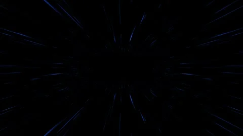 Space tunnel animation black screen overlay Stock Footage 264532859