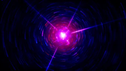 Space Tunnel Effects Stock Footage 271577741