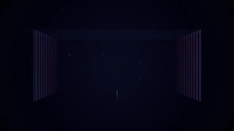 Space Tunnel Flight Loop - Glowing Particle Warp Sci-Fi Background 스톡 동영상 341563331