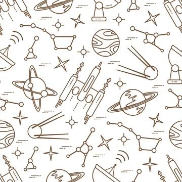 Space Vector Pattern Astronomy Science Galaxy 스톡 일러스트