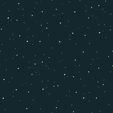 Space vector seamless pattern universe texture cosmic background Illustrazione stock