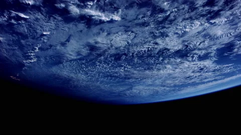 Space View From The International Space Station Orbiting Earth Stock Footage 171615245