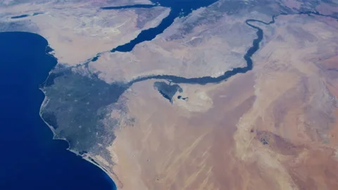 Space View From The International Space Station Orbiting Earth Stock Footage 171644881