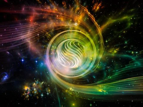 Space Vortex Stockillustratie