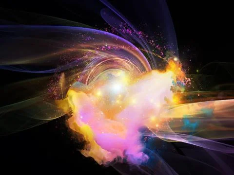 Space Vortex 库存插图