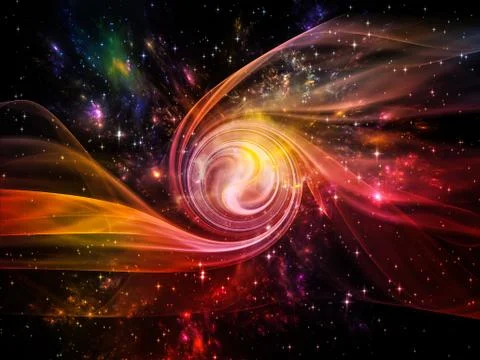 Space Vortex Stockillustratie