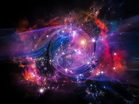 Space Vortex Stock Illustration