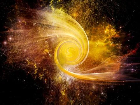 Space Vortex Stock Illustration