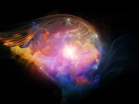 Space Vortex 库存插图