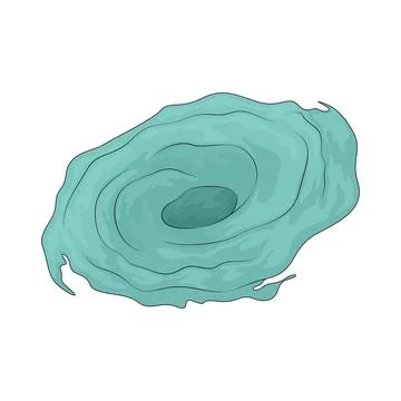 Space vortex illustration Stock Illustration