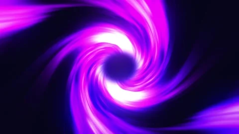Space Vortex or Wormhole or Time Tunnel, a vortex animation, Neon Glowing Rays Stock Footage 232932503