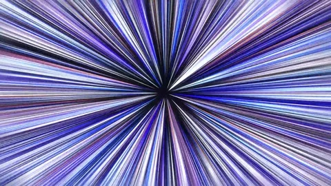 Space Warp Background : travel through stars trails with Hyperspace Jump ba.. Stock Footage 245117725