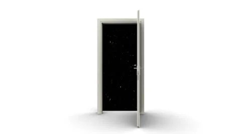 Space Warp Door Stock Footage 22504253
