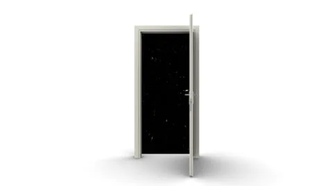 Space Warp Door Stock Footage 22505032
