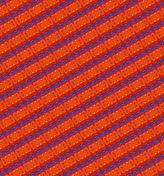 Space warp drive textured repeat background in thrust orange, reentry red, hyper Stock Illustration
