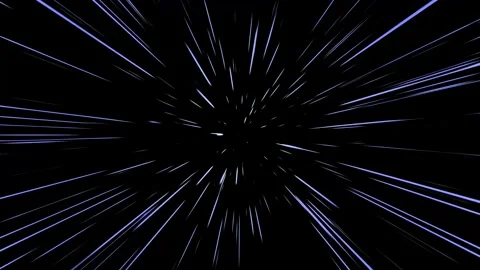 Space Warp Speed Effect Background Stock-Footage 265906554