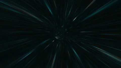 Space Wormhole Loop Tunnel Stock-Footage 96334700