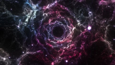 Space Wormhole Nebula Stock-Footage 317841441