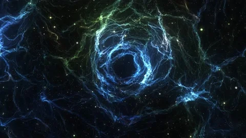 Space Wormhole Tunnel Background Stock Footage 179844980