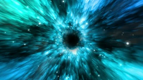 Space Wormhole Tunnel - Seamless Loop Stockbeeldmateriaal 9937766