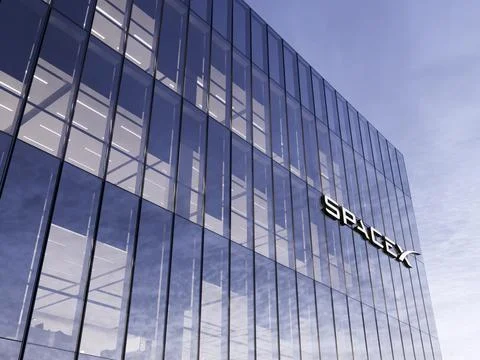 Space X Stockillustratie