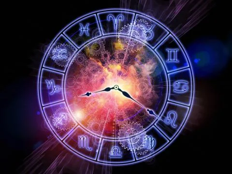 Space of Zodiac Stock Illustration
