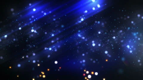 Space.Abstract background with motion particles Stock Footage 33868366