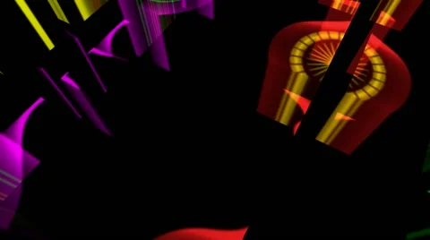 Spacebeans Cube Array Stock Footage 41815450