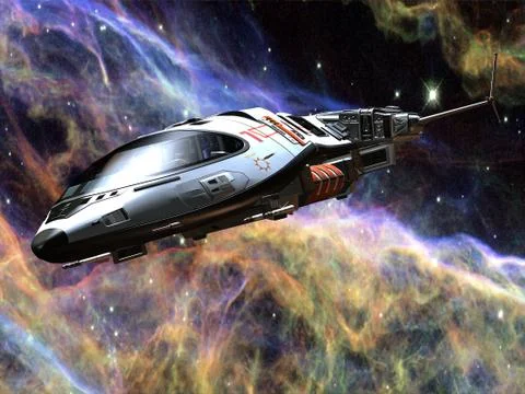 Spacecraft Stock Illustration